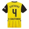 Borussia Dortmund N. Schlotterbeck 4 Hjemme 2024-25 - Barn Draktsett